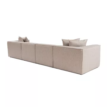 Софа Sora (L1-O1-O1-1R-POUFFE ) - Sand Beige