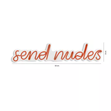 Ѕидна LED декорација Send Nudes - Red