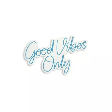 Ѕидна LED декорација Good Vibes Only 2 - Blue