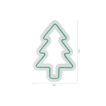 Ѕидна LED декорација Christmas Pine - Green