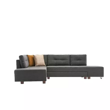 Софа Manama Corner Sofa Bed Left - Anthracite