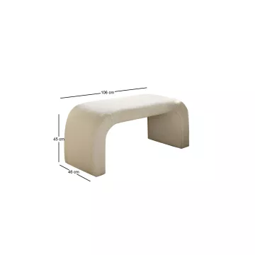 Табуретка Nu Bench - White