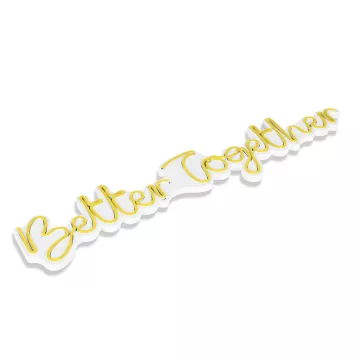 Ѕидна LED декорација Better Together - Yellow