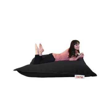 Bean Bag Cushion Pouf 100x100 - Black