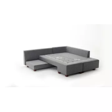 Софа Manama Corner Sofa Bed Right - Grey