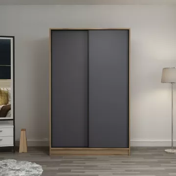 Плакар Kale Anthracite Oak - 2316