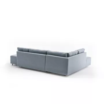 Софа Manama Corner Sofa Bed Left - Light Blue