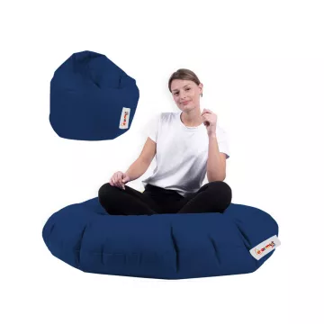 Bean Bag Iyzi 100 Cushion Pouf - Dark Blue