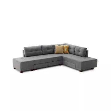 Софа Manama Corner Sofa Bed Right - Grey