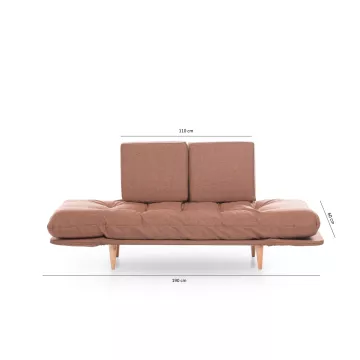 Софа Nina Daybed - Light Brown GR102