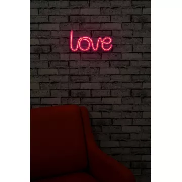 Ѕидна LED декорација Love - Pink