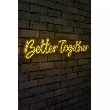 Ѕидна LED декорација Better Together - Yellow