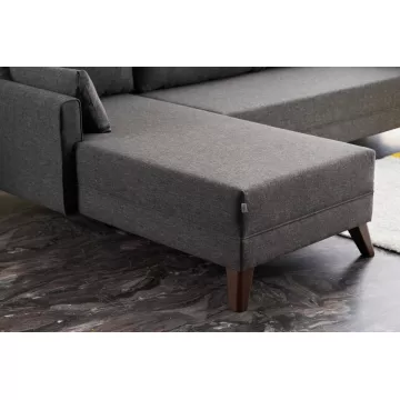 Софа Bella Corner Sofa Left - Anthracite