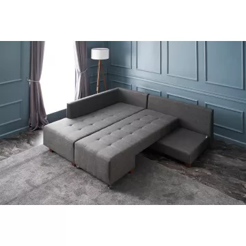 Софа Manama Corner Sofa Bed Left - Anthracite