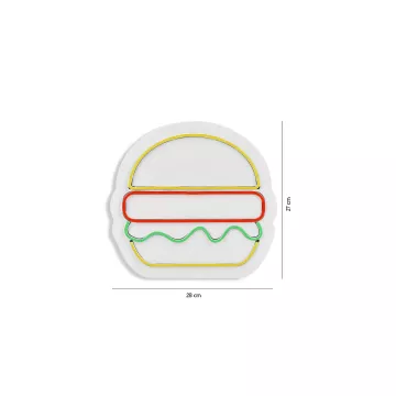 Ѕидна LED декорација Hamburger - Multicolor