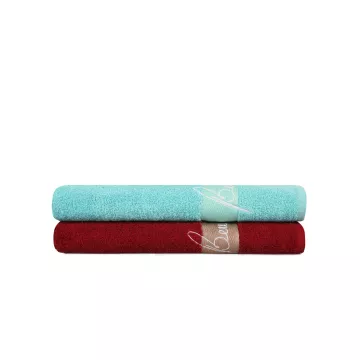 Пешкир 409 - Petrol Blue, Claret Red