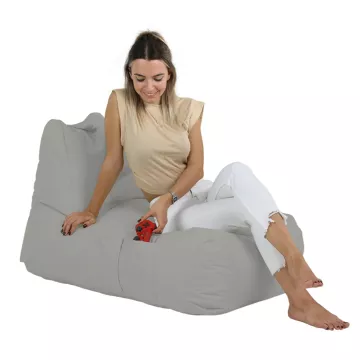 Bean Bag Trendy Comfort Bed Pouf - Fume