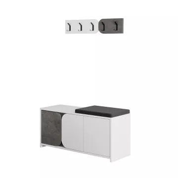 Закачалка Moni Shoe Cabinet-Hanger - White, Grey