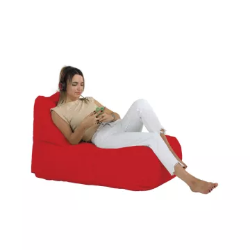 Bean Bag Trendy Comfort Bed Pouf - Red