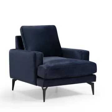 Фотеља Papira Armchair - Navy Blue