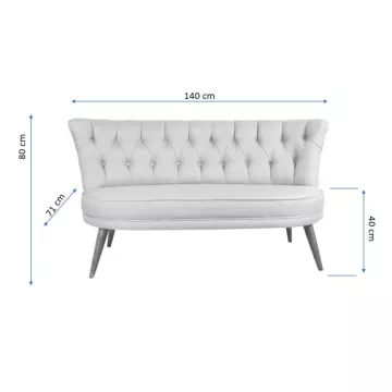 Софа Richland Loveseat - Petrol Green