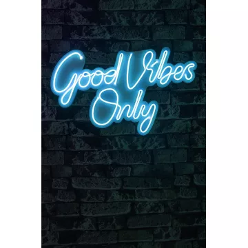 Ѕидна LED декорација Good Vibes Only 2 - Blue