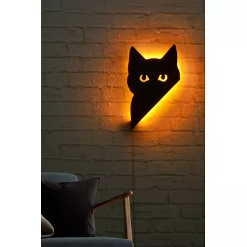 Ѕидна LED декорација Cat 2 - Yellow