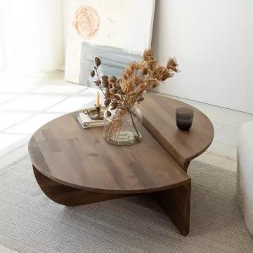 Клуб маса Podium Wood - Walnut