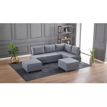 Софа Fly Corner Sofa Bed Right- Grey