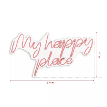 Ѕидна LED декорација My Happy Place - Pink