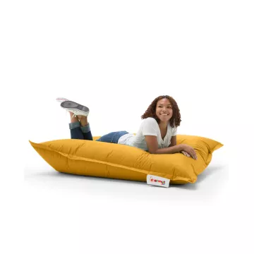 Bean Bag Cushion Pouf 100x100 - Yellow