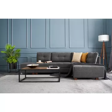 Софа Manama Corner Sofa Bed Right - Anthracite