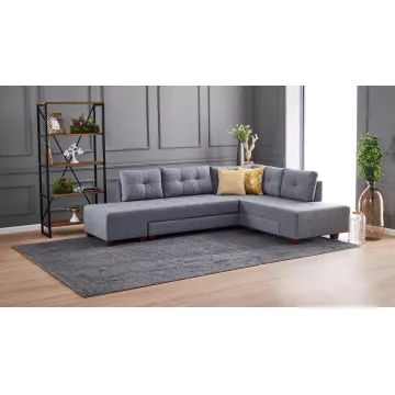 Софа Manama Corner Sofa Bed Right - Grey