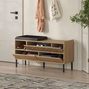 Закачалка Heaton Shoe Bench - Sapphire, Oak