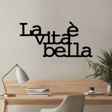 Метална ѕидна декорација Vita E Bella 1