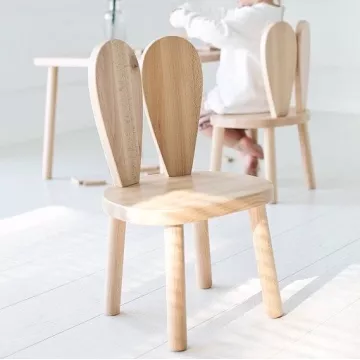 Детски стол Bunny Chair - Brown