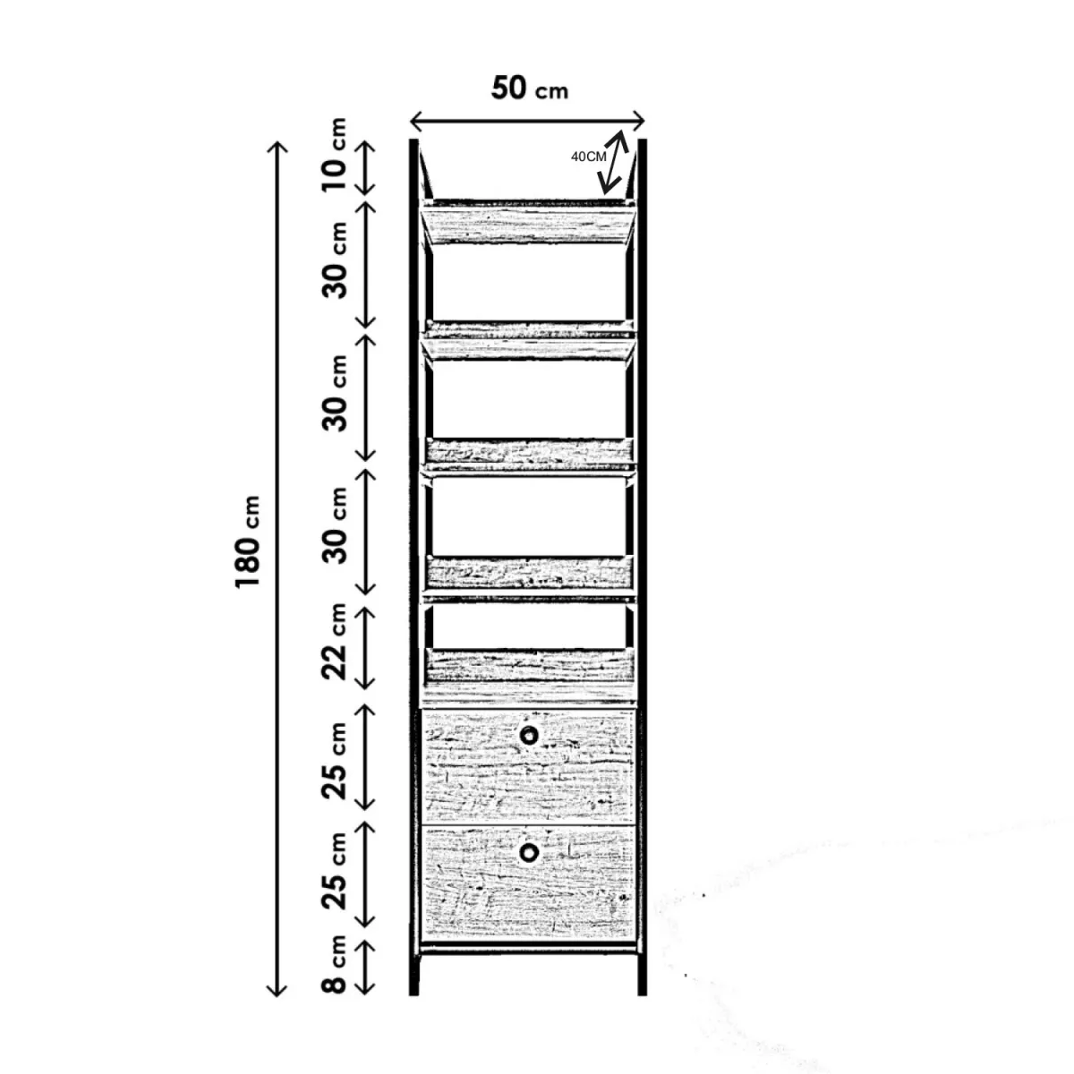 Плакар Özge - L604