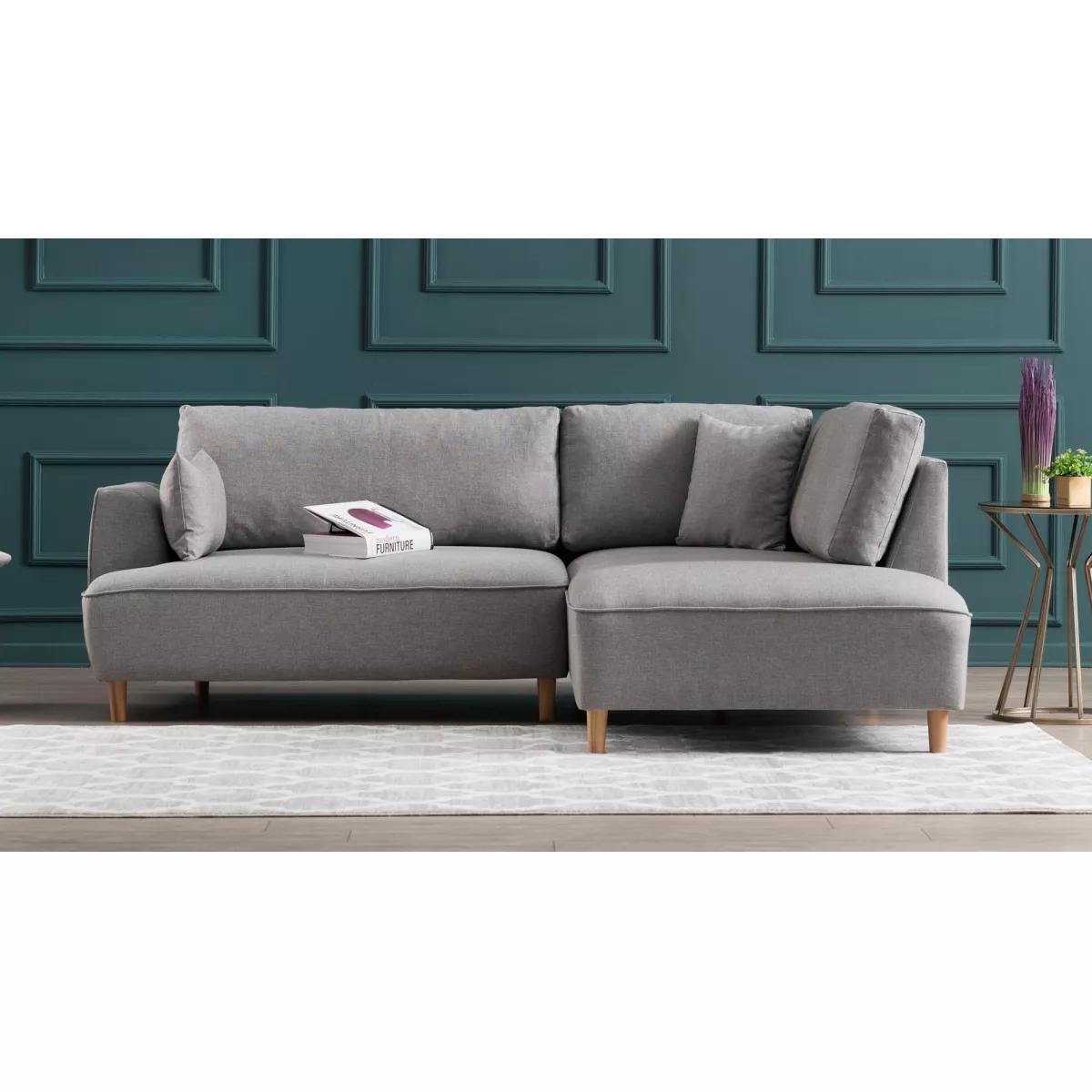 Софа Felix Extra Soft Corner Sofa Right - Light Grey