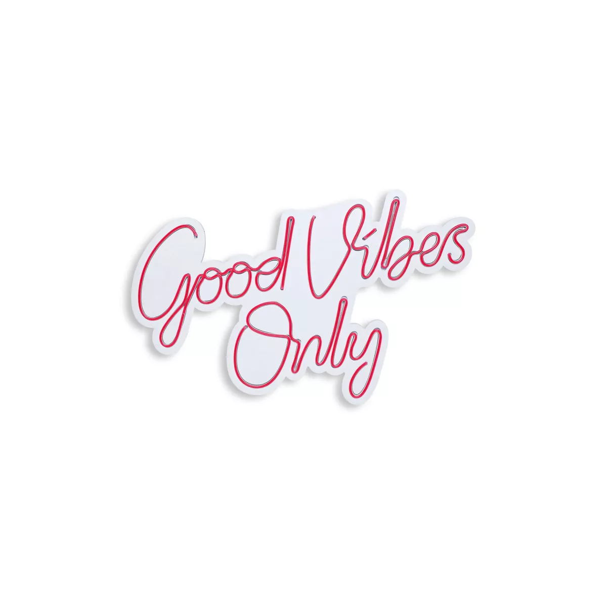 Ѕидна LED декорација Good Vibes Only 2 - Red