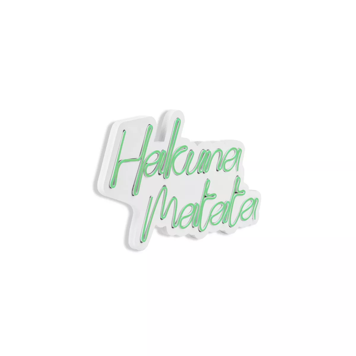 Ѕидна LED декорација Hakuna Matata - Green