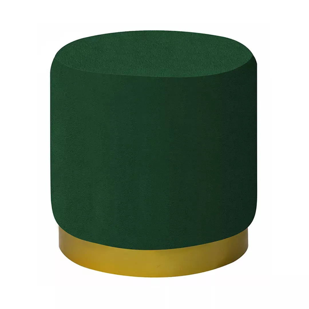 Табуретка Essentia dark green-golden