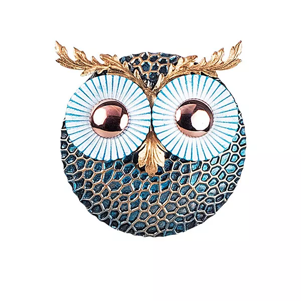 Метална ѕидна декорација Owl