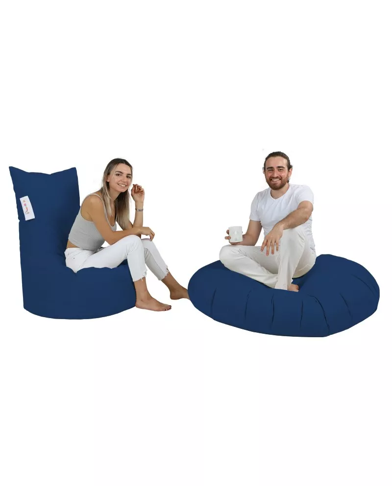 Bean bag Crete темно сина 