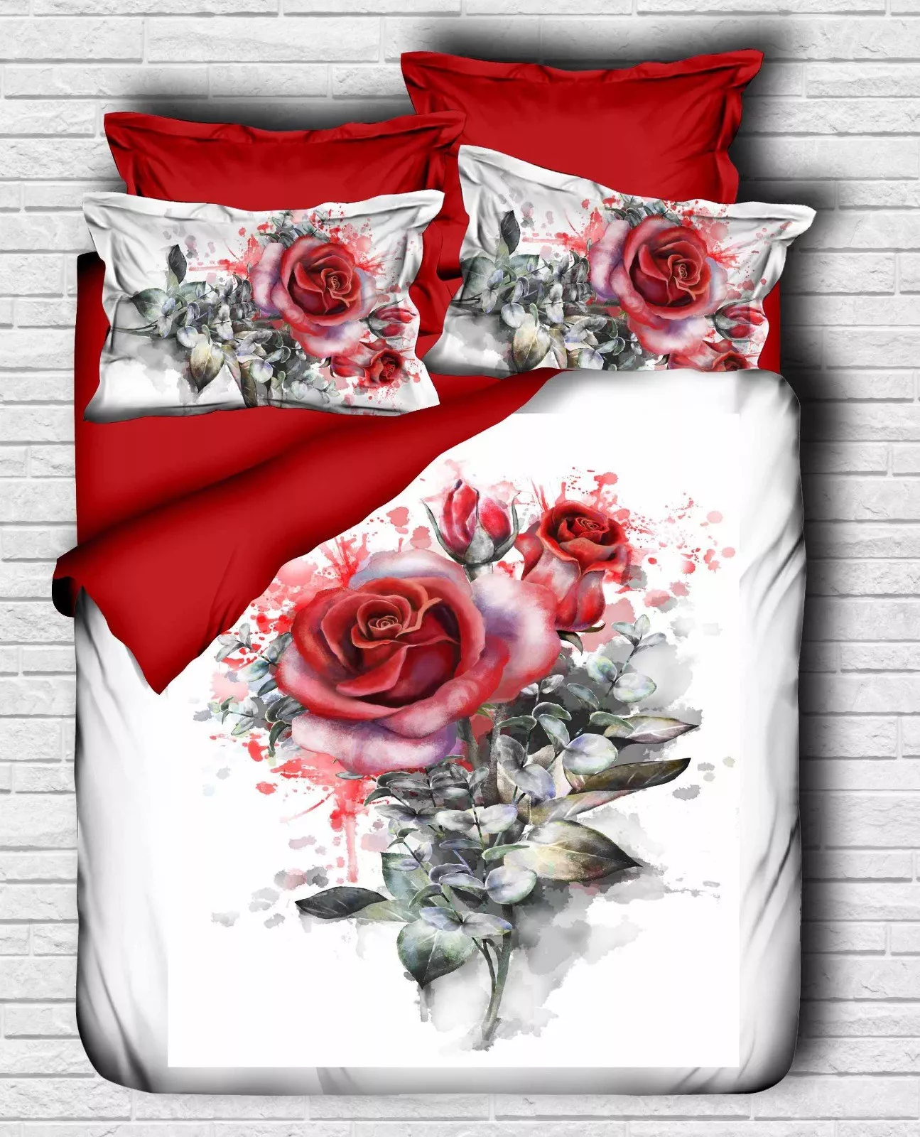 Дупла постелнина Red rose 