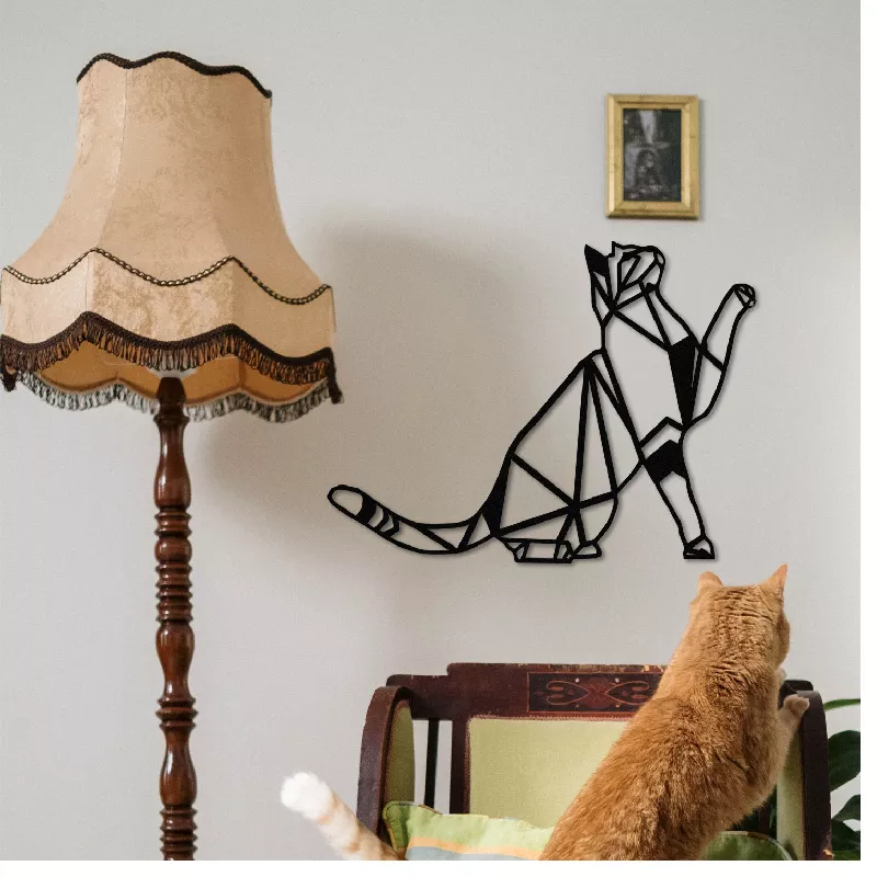 Слика Cat Metal Decor