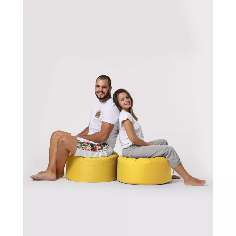 Bean bag Round Yellow