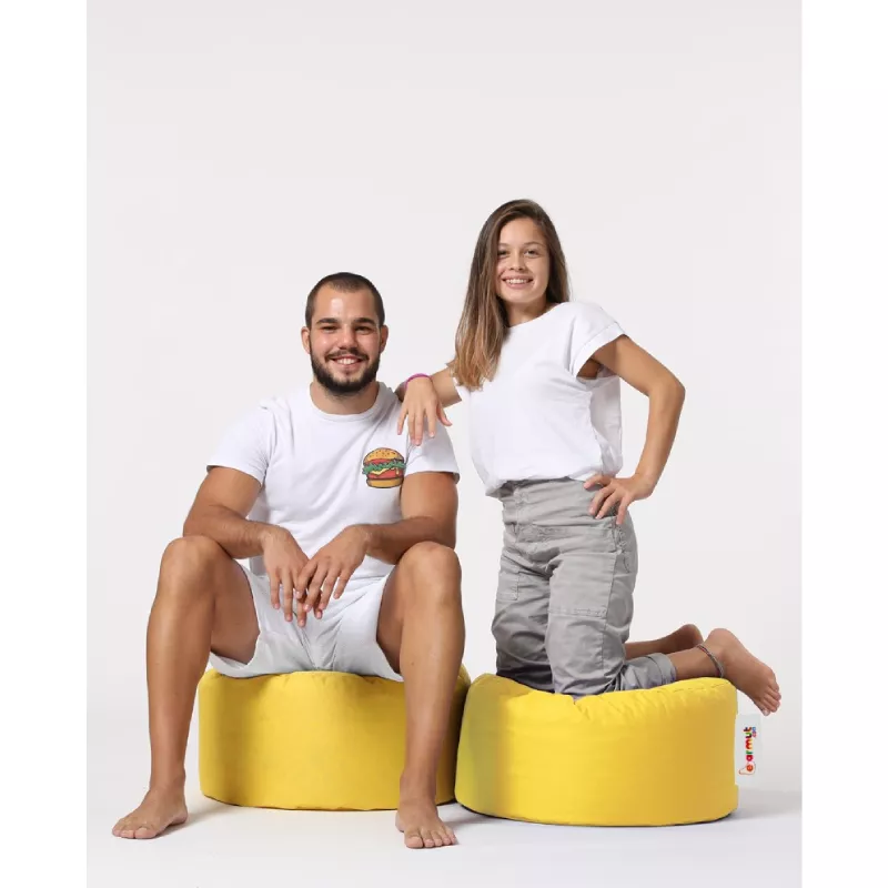 Bean bag Round Yellow