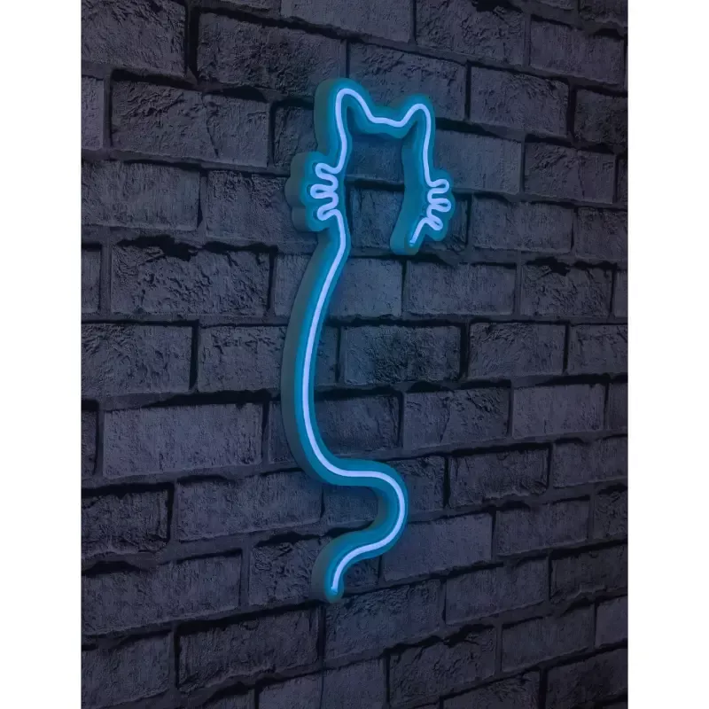 Ѕидна LED декорација Cat Blue