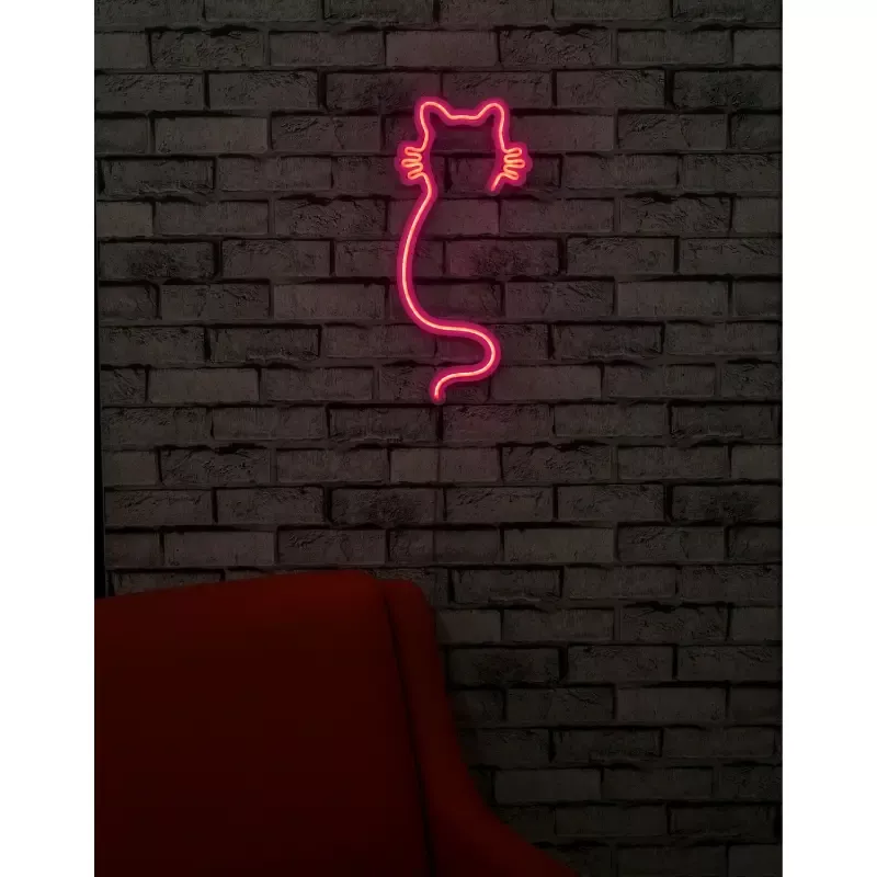 Ѕидна LED декорација Cat Pink