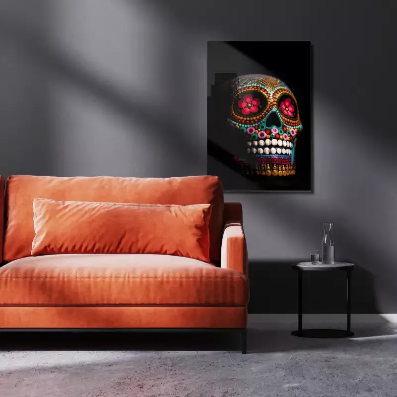 Слика на сткало Mexican Skull